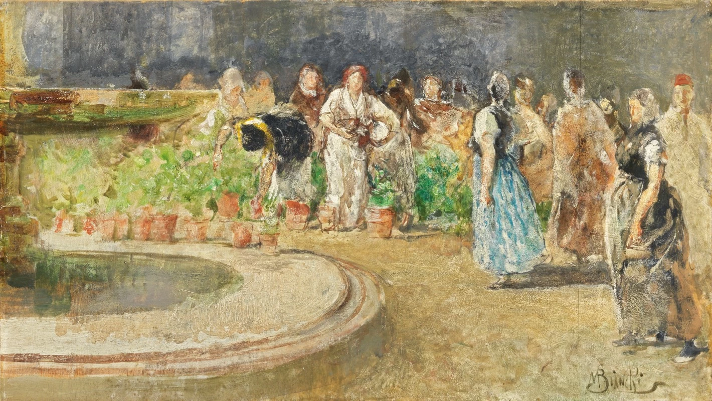 Il mercato dei fiori